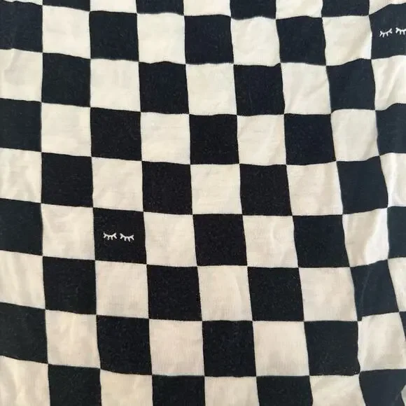 Little Sleepies Cool Check Crescent - Picture 3 of 3